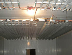 冷库专用铝排管蒸发器-铝排